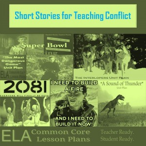 Short Story Conflict Lesson Plans