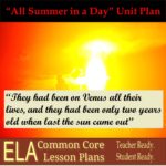All Summer in a Day Lesson Plans Graphic