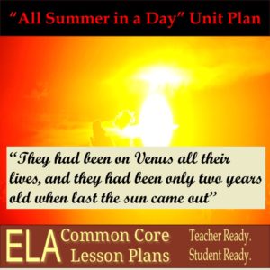 All Summer in a Day Theme Lesson Plan